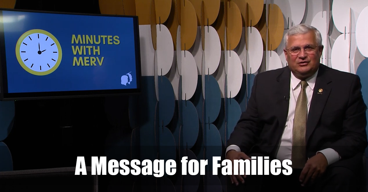 A Message for Families