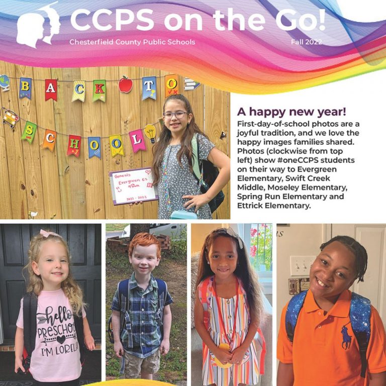 Front page of newsletter