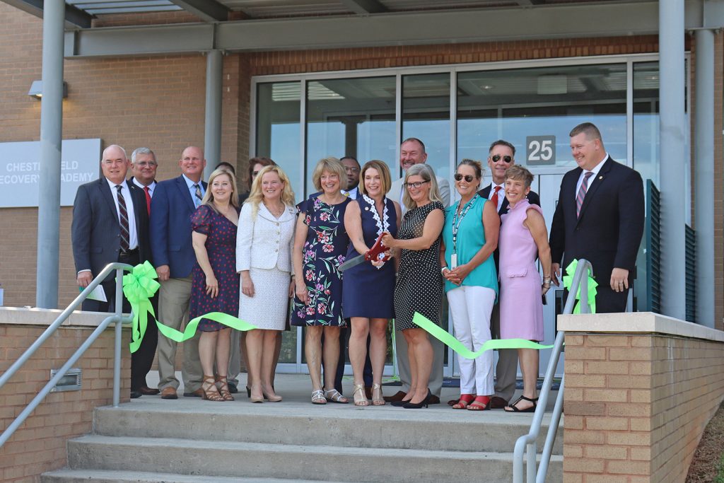 Chesterfield Recovery Academy ribbon cutting