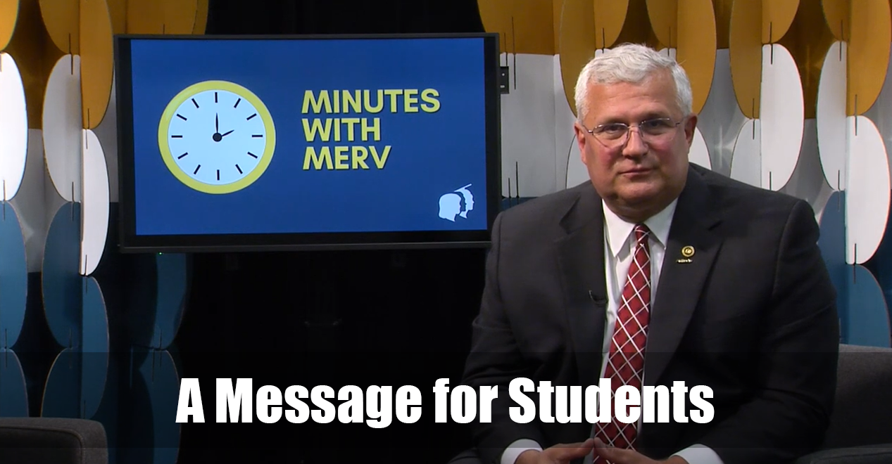 A Message for Students
