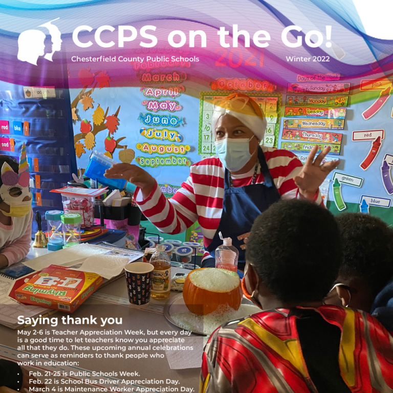 Front page of newsletter