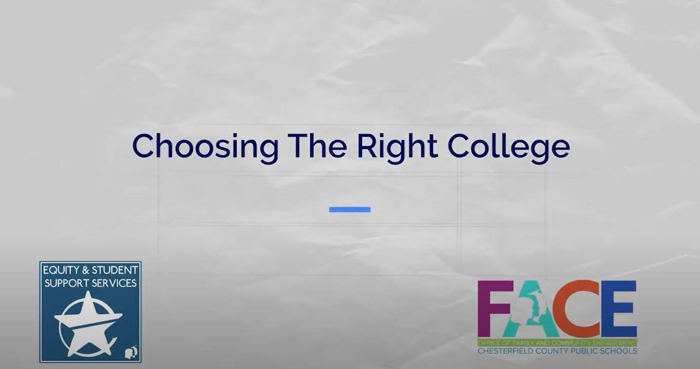 Choosing a College