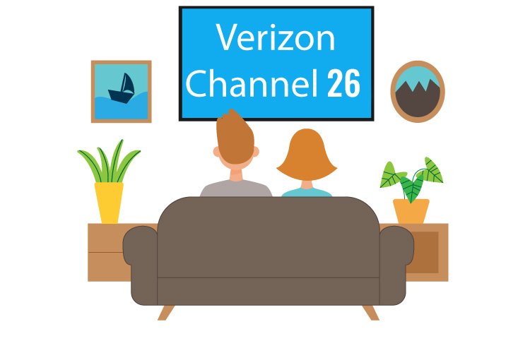 Graphic of two people watching channel edtv 96