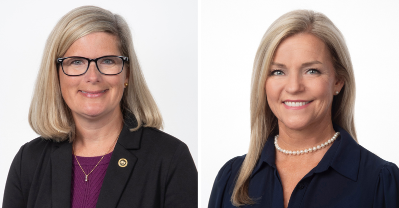 Ann Coker and Lisa Hudgins