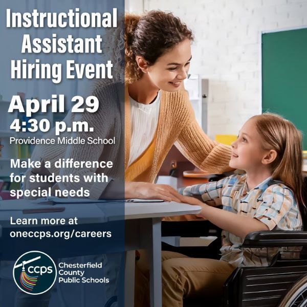 Instructional Assistant Hiring event