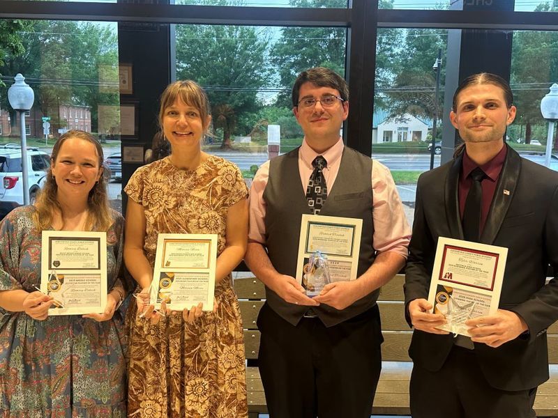 beginning teachers of the year