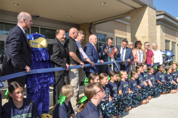 Deep Creek Middle school ribbon cutting