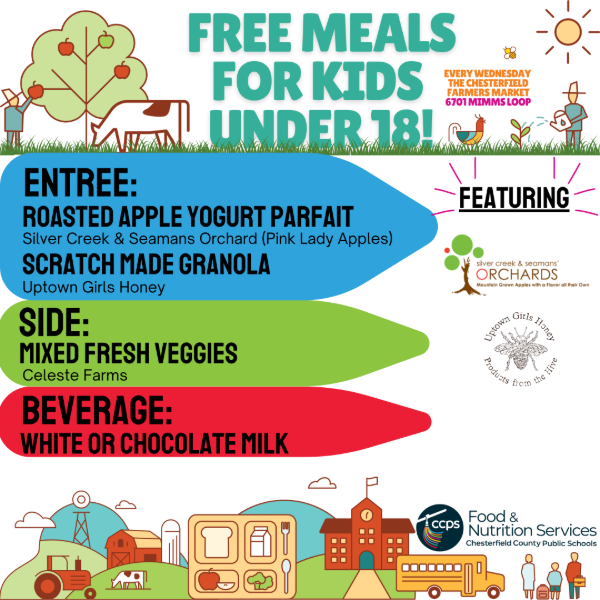 Free meals for kids under 18