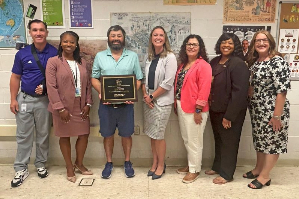 Entsminger Clarke Social Studies teacher award