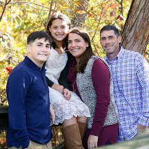 principal with her family